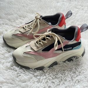 Steve Madden Possession Chunky Platform Lace Up Sneakers